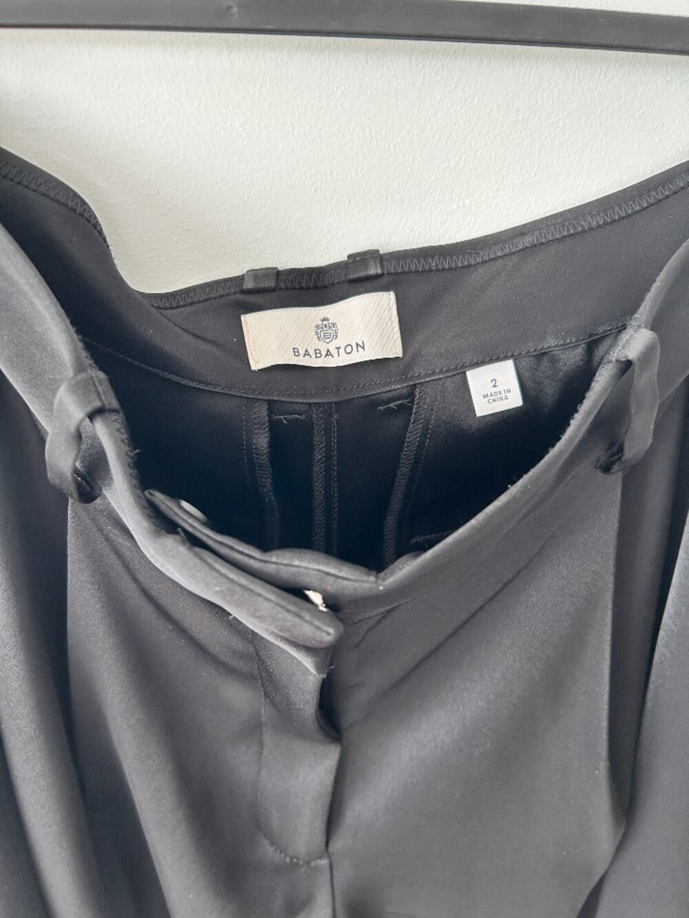 BABATON SILK PANTS - Picture 3 of 4